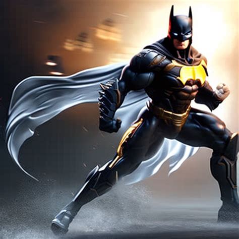 Medoholic Batman With Golden Armour Suites 4k Hyper Realistic Full