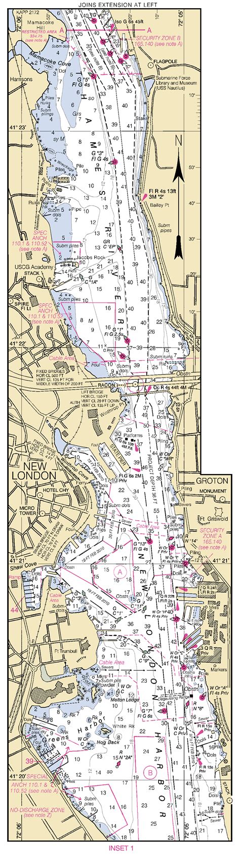 River Charts Maps