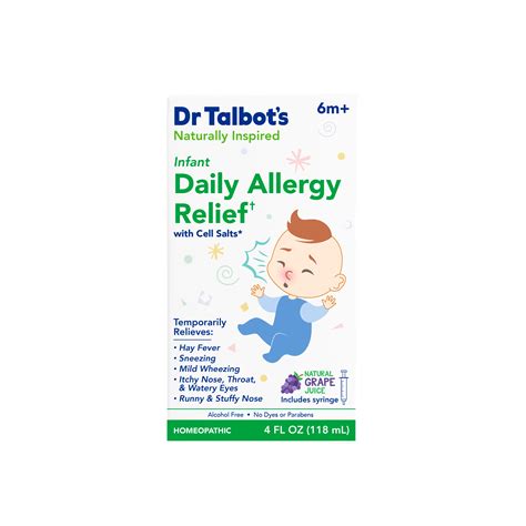 Dr Talbots Daily Allergy Relief Liquid Grape Shop Medical Devices