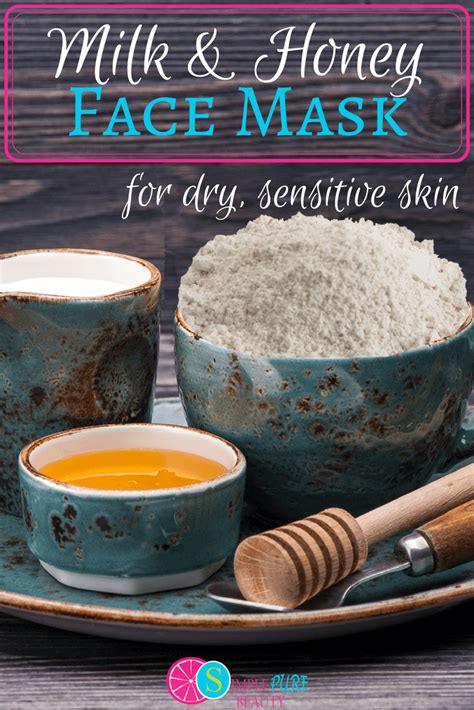 Milk And Honey Homemade Face Mask For Dry Sensitive Skin Recipe