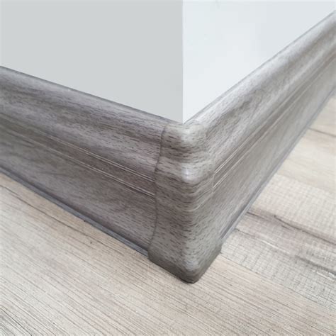 Pvc Skirting 95x24mm Highveld Grey Kirk Marketing