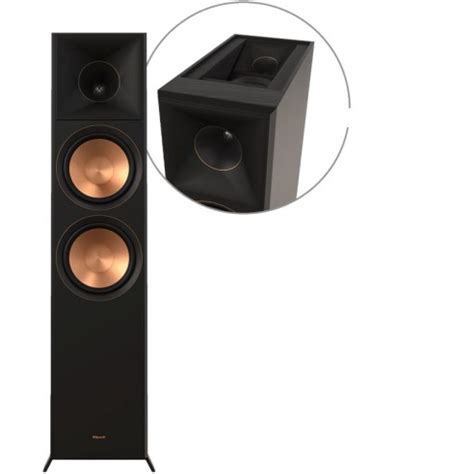 Klipsch Rp Fa Ii Enceintes Colonnes Atmos Ebony Ou Noyer