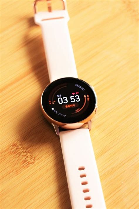 Galaxy Watch Active "Rose Gold" | Smartwatch women, Watches women ...