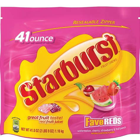 Starburst Favereds Fruit Chews 232ct Party City