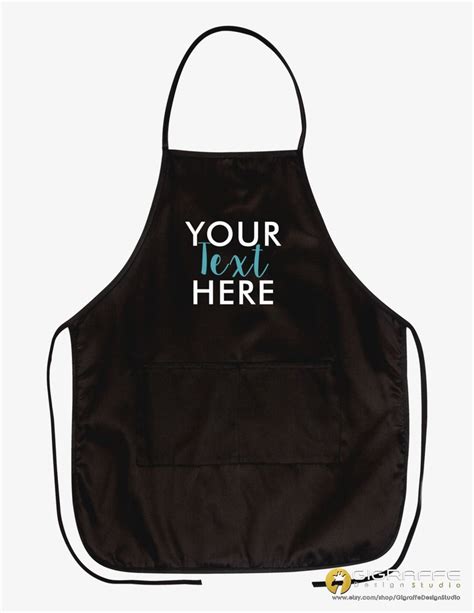 Custom Printed Aprons Aprons with your logo Custom Text | Etsy