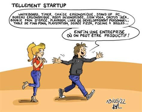 Blague Startup Humour En Entreprise Dessin Humoristique