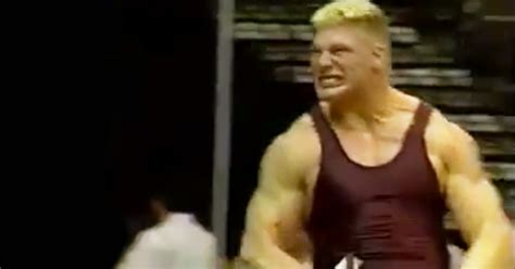 Ummm....This Is Brock Lesnar In College - Ftw Video | eBaum's World