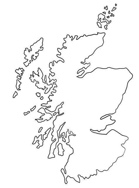 Scotland Map Printable Coloring Page Download Print Or Color Online