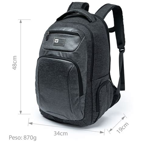 Mochila Hang Loose Executiva Masculina Reforçada OhMyBag