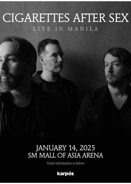 Cigarettes After Sex Live In Manila Concert