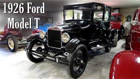 1926 Ford Model T Tudor Sedan Youtube