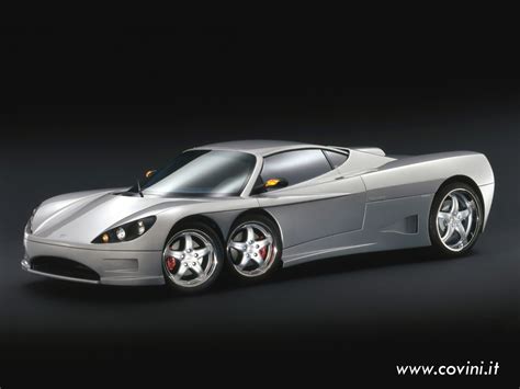 Covini C6w Is A Six Wheeled Supercar