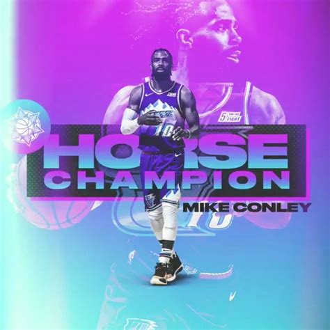 Mike Conley Won The Horse Tournament Rutahjazz