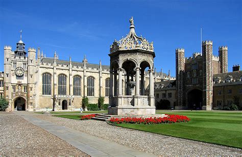 Trinity College Great Court Cambridge University Shakespeare S Staging