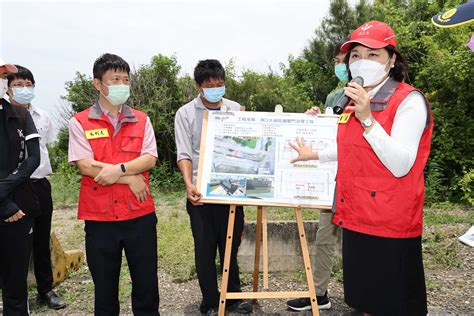 解決台西五條港淹水問題 張麗善今年136億到位 年底完成海口大排防潮閘門治理工程發包