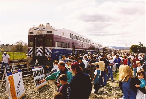 ACE Altamont Commuter Express Exhibit Train At Livermore Flickr