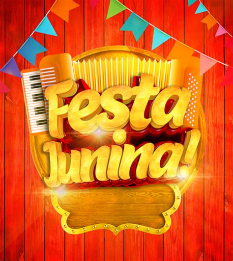 FESTA JUNINA CAMPANHAS PRONTAS Selo 3d para campanha conteúdos