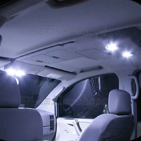 Pcs K White Interior Led Lights Package Kit For Qx