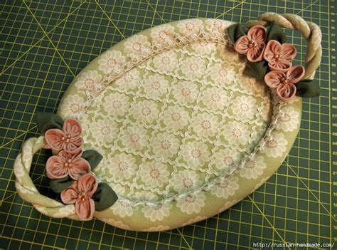 Шьем сами текстильную корзинку - Russian-Handmade.com