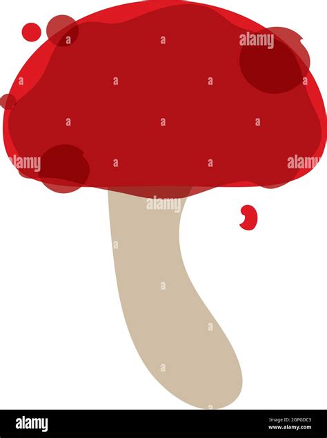 Mushroom Flat Icon Stock Vector Image And Art Alamy