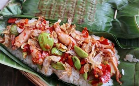 Resep Nasi Bakar Sambal Cumi Pete Mantap Menggugah Selera Okezone