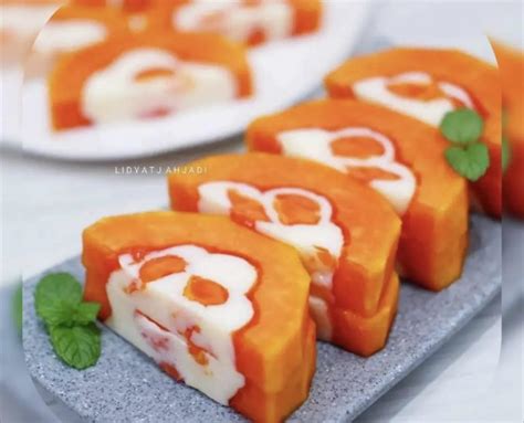 Terungkap Trik Jitu Membuat Puding Pepaya Cantik Dengan Hanya Bahan