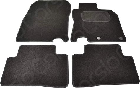 Carsio Tailored Black Carpet Car Mats For Qashqai To Piece