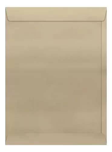 Envelope Saco Kraft Natural 80g 229mm X 324mm Cx C 250und Frete grátis