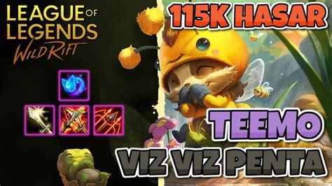 WR Teemo Oynanış Wild Rift Teemo Nasıl Oynanır Build Rün Öğretici