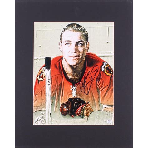 Bobby Hull Signed Blackhawks 16x20 Custom Matted Photo (Autograph ...