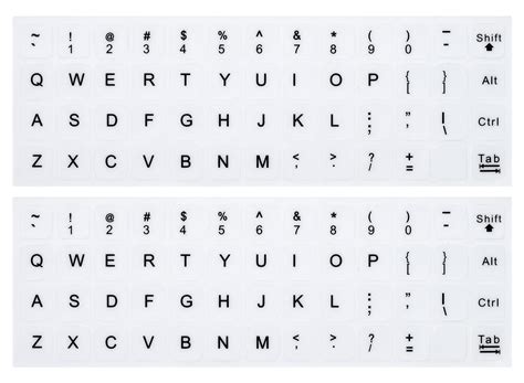 Mua Pcs Pack English Keyboard Stickers Universal Keyboard