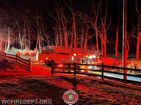 Chimney Fire Hillsdale Road East Bradford Township West Chester