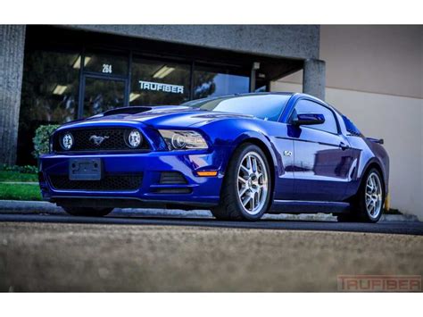 2013 2014 Ford Mustang V6 GT A72 Fiberglass Dual Functional Ram Air