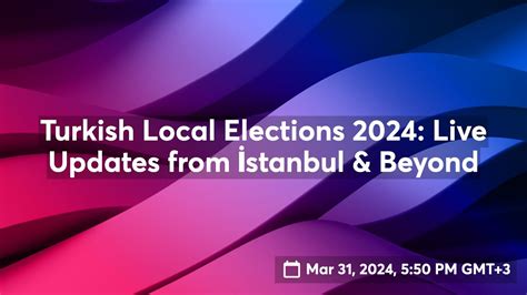 Turkish Local Elections 2024 Live Updates From İstanbul And Beyond Youtube