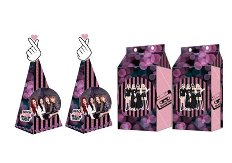 Kit Festa Personalizado Blackpink Pe As Elo