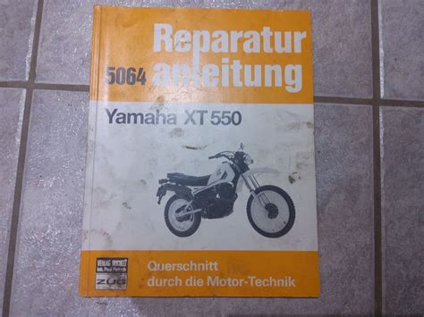 Yamaha Xt Reparaturanleitung Kaufen Auf Ricardo