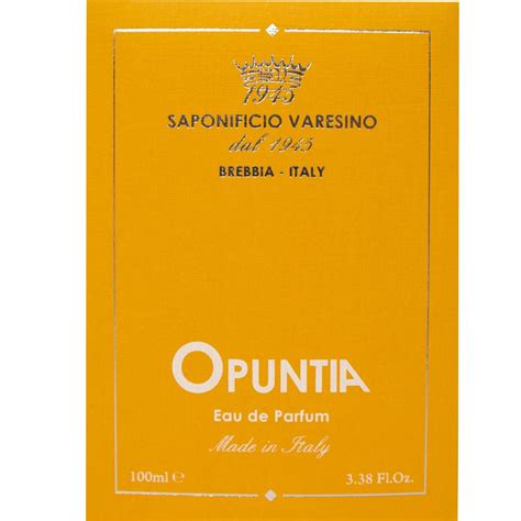 Eau De Parfum Opuntia Saponificio Varesino Scheersalon