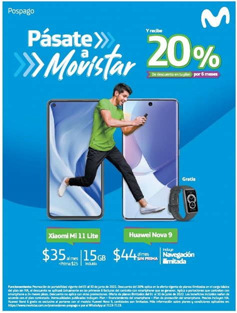 Oferta De Smartphones Pospago En Movistar El Salvador Junio