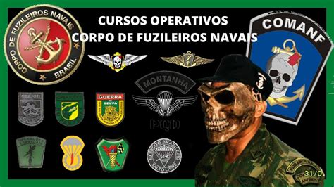 Cursos Operativos Do Corpo De Fuzileiros Navais Youtube