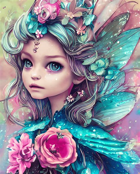 Beautiful Elf Fairy Graphic Creative Fabrica