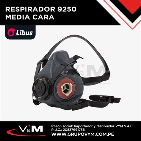 Respirador Media Cara Libus V M