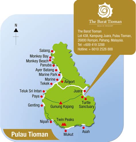 About Barat Tioman Barat Tioman Beach Resort