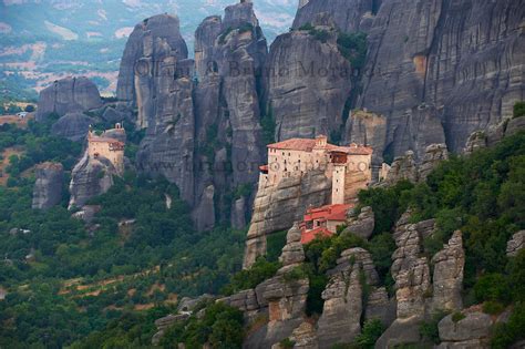 Greece Thessaly Meteora Roussanou Monastery Bruno Morandi Photography