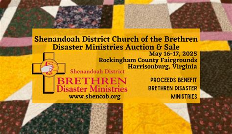 Shenandoah District Church Of The Brethren Disaster Ministries Auction