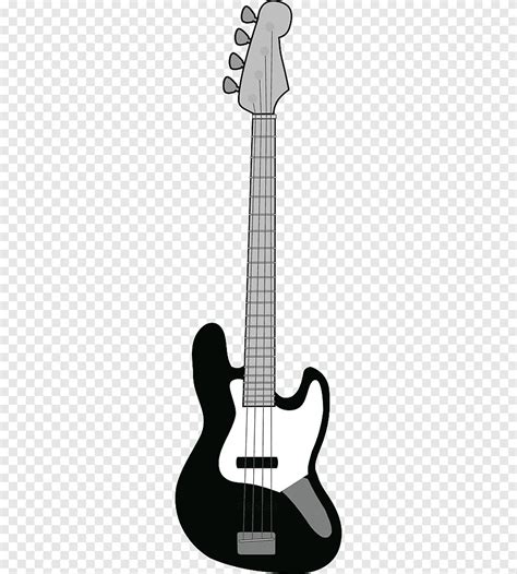 Fender Precision Bass basszusgitár Hangszer fekete fehér mintás