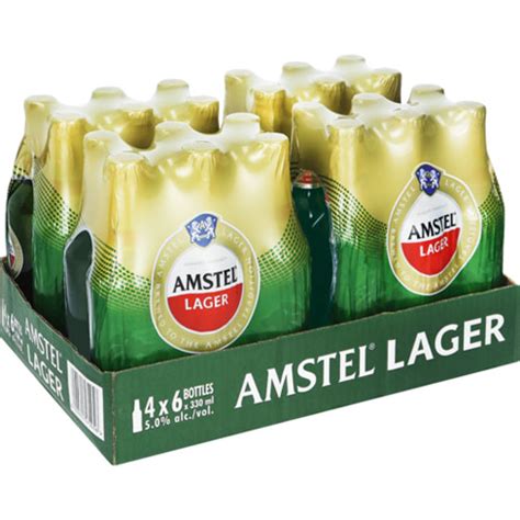 Beverages Beer Amstel Lager Ml Bottle