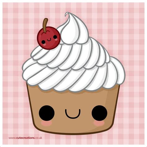 Cute Cupcake Cartoon Mega Wallpapers