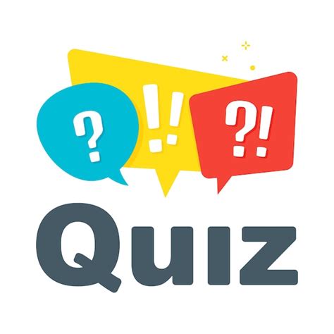 Premium Vector Quiz Logo Isolate On White Questionnaire Icon Poll