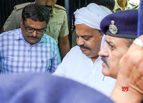 Ahmedabad Gangster Turned Politician Atiq Ahmed Being Brought From Sabarmati Central Jail