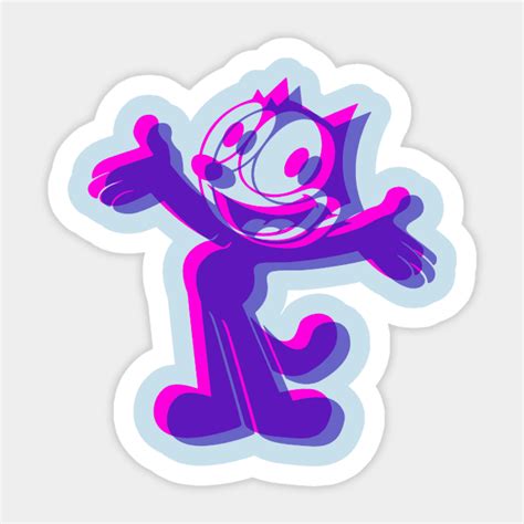 Felix Felix The Cat Sticker Teepublic